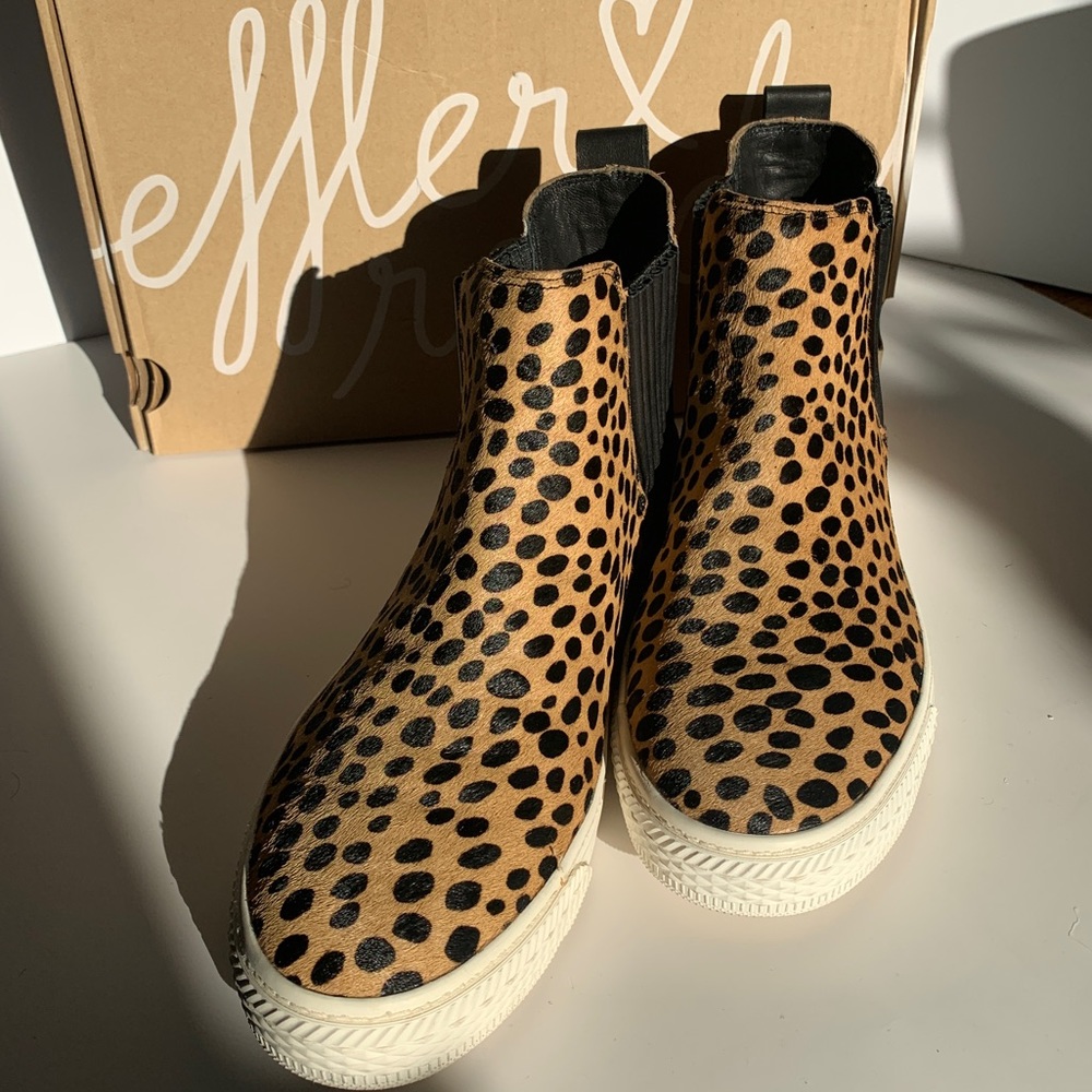 Loeffler Randall Crosby Cheetah Sneaker 9 (8.5)